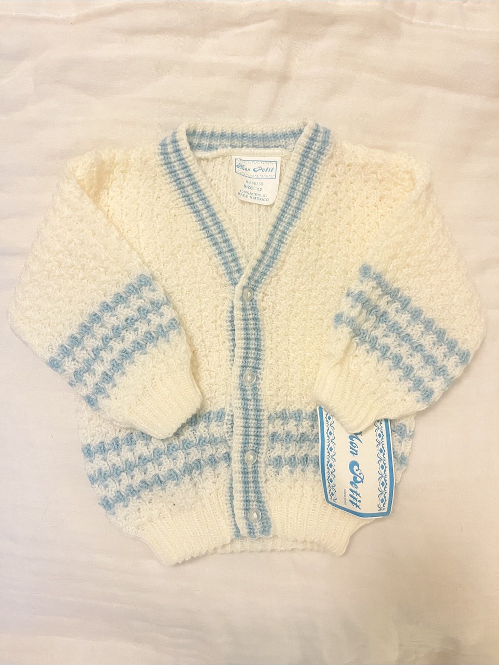 Mon Petit Baby Cardigan Sweater
